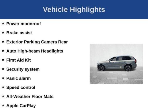 Gray 2026 Volvo XC90 B6 Plus 7-Seater