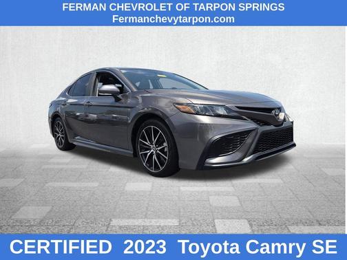 Gray 2023 Toyota Camry SE