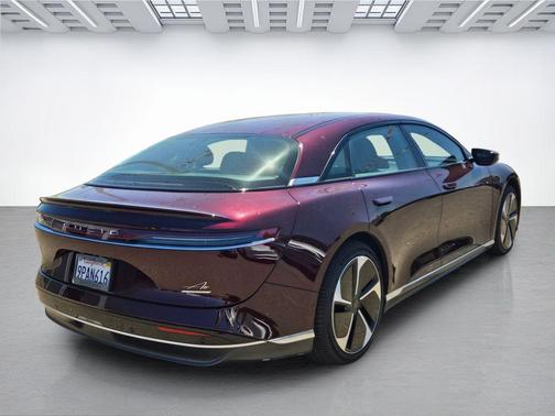 Zenith Red Metallic 2024 Lucid Air Touring