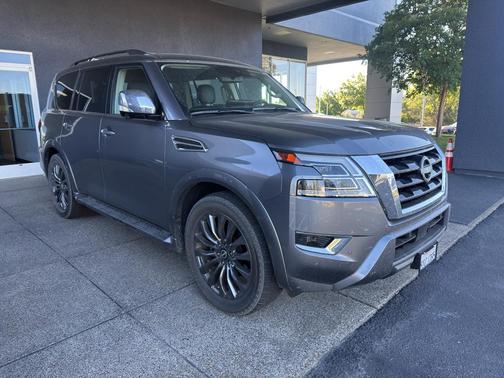 Gun Metallic 2024 Nissan Armada Platinum 4WD