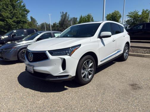 Platinum White Pearl 2022 Acura RDX Technology Package