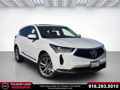 Platinum White Pearl 2022 Acura RDX Technology Package