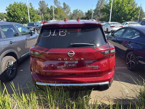Scarlet Ember Tintcoat 2026 Nissan Rogue Platinum