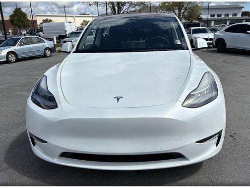 Pearl White Multi-Coat 2021 Tesla Model Y Performance Dual Motor All-Wheel Drive