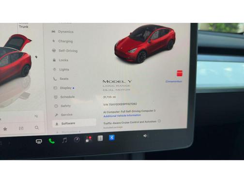 Red Multi-Coat 2023 Tesla Model Y Long Range Dual Motor All-Wheel Drive