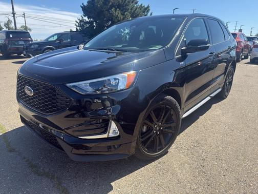 Agate Black 2020 Ford Edge ST