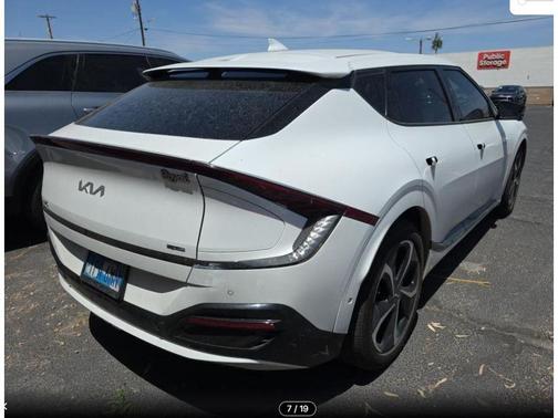 Snow White Pearl 2023 Kia EV6 GT-Line