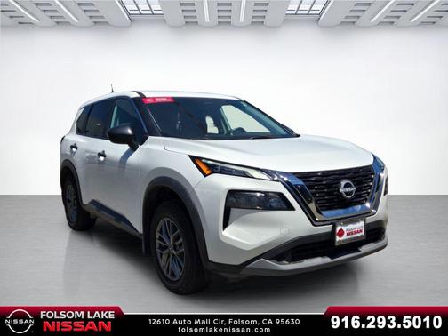 Glacier White 2023 Nissan Rogue S