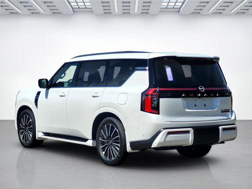 Everest White Pearl Tricoat 2026 Nissan Armada Platinum Reserve