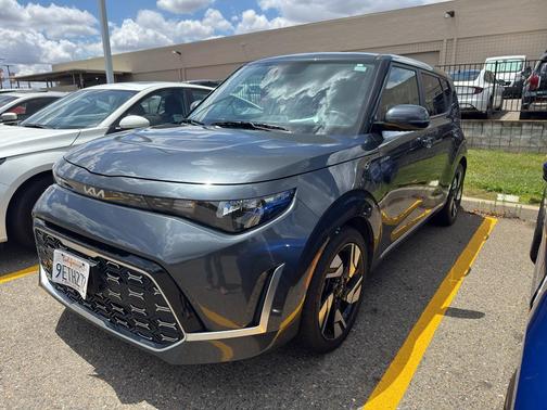 Gravity Gray 2023 Kia Soul GT-Line