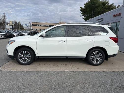Glacier White 2019 Nissan Pathfinder S