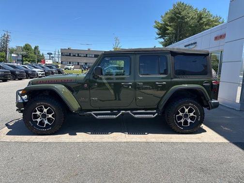 Sarge Green Clearcoat 2021 Jeep Wrangler Unlimited Rubicon
