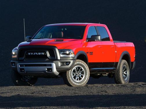 Flame Red Clearcoat 2017 RAM 1500 Rebel