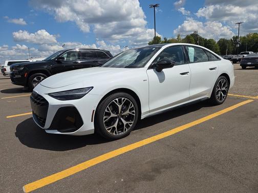 Glacier White Metallic 2026 Audi A6 Premium Plus quattro S tronic
