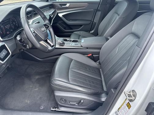 Glacier White Metallic 2023 Audi A6 45 Premium