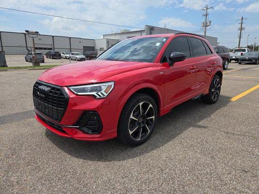 Progressive Red Metallic 2025 Audi Q3 45 S line Premium Plus