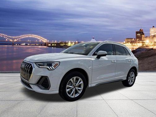 Glacier White Metallic 2023 Audi Q3 45 S line Premium Plus
