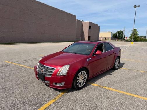 Crystal Red Tintcoat 2010 Cadillac CTS Premium