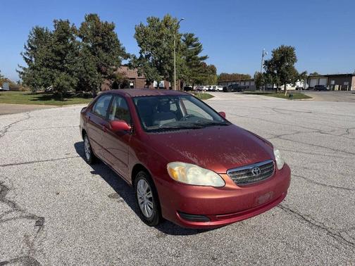 Impulse Red Pearl 2006 Toyota Corolla LE