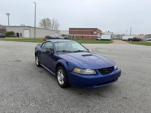 True Blue Clearcoat Metallic 2002 Ford Mustang Base