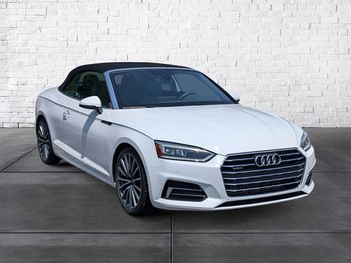 Ibis White/Black Roof 2019 Audi A5 2.0T Premium Plus