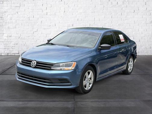 Blue Metallic 2015 Volkswagen Jetta 1.8T SE