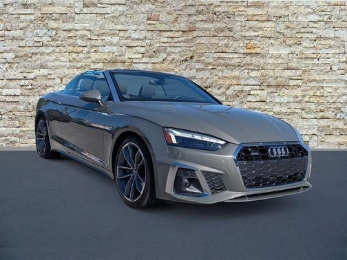 Chronos Gray Metallic/Black Roof 2023 Audi A5 45 S line Premium Plus