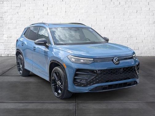 Monterey Blue Pearl 2025 Volkswagen Tiguan 2.0T SE R-Line Black 4MOTION