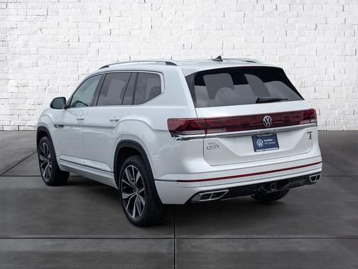 Opal White 2025 Volkswagen Atlas 2.0T SEL Premium R-Line 4MOTION