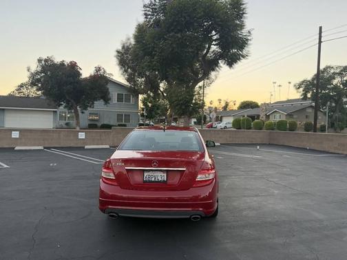 Mars Red 2008 Mercedes-Benz C-Class Sport