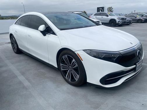 Polar White 2022 Mercedes-Benz EQS 450+ Base