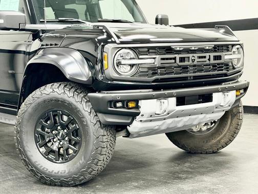 Shadow Black 2022 Ford Bronco Raptor