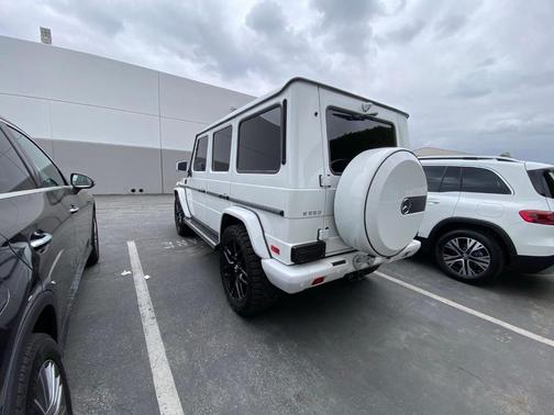 Polar White 2016 Mercedes-Benz G-Class G 550