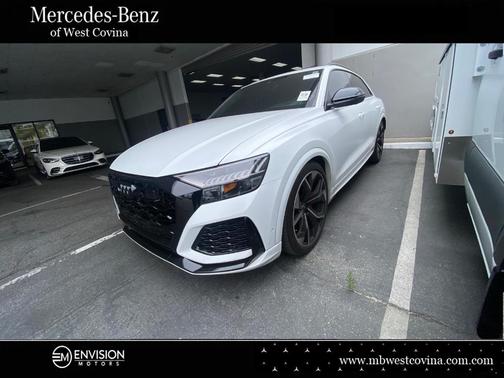 Glacier White Metallic 2023 Audi RS Q8 4.0T quattro