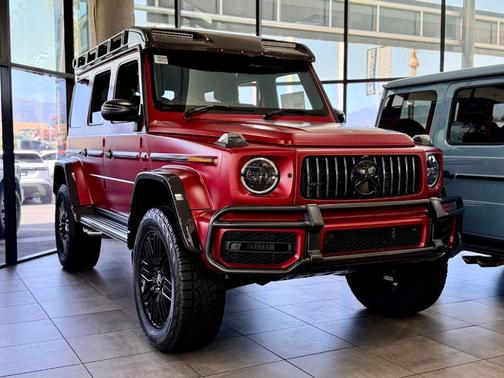 Cardinal Red 2022 Mercedes-Benz AMG G 63 4x4 Squared