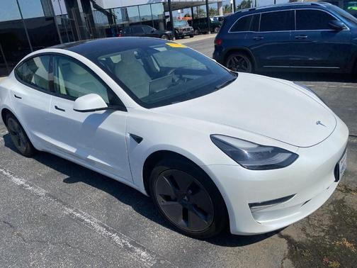 Pearl White Multi 2022 Tesla Model 3 Long Range