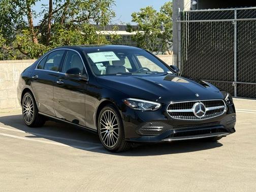 Black 2026 Mercedes-Benz C-Class C 300