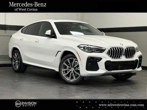 Alpine White 2023 BMW X6 xDrive40i