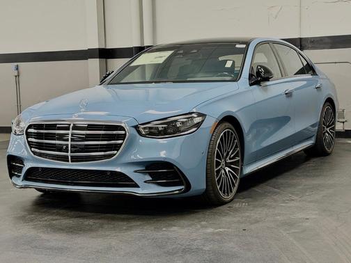 Mystic Blue Metallic 2024 Mercedes-Benz S-Class S 580 4MATIC