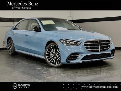 Mystic Blue Metallic 2024 Mercedes-Benz S-Class S 580 4MATIC
