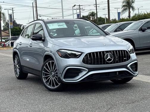 Cirrus Silver Metallic 2026 Mercedes-Benz AMG GLA 35 Base