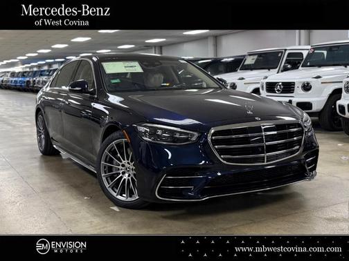 Blue 2026 Mercedes-Benz S-Class Base