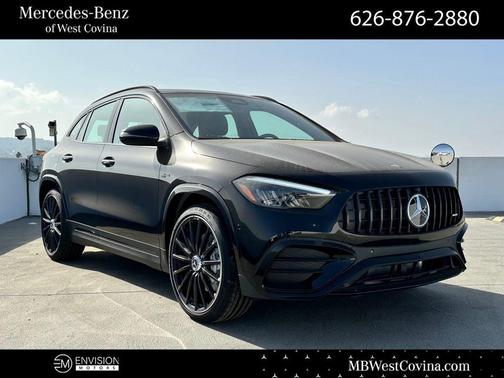 Black 2025 Mercedes-Benz AMG GLA 35 Base