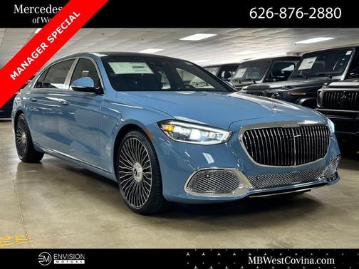China Blue 2024 Mercedes-Benz Maybach S 680 Base 4MATIC