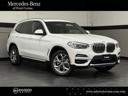 Alpine White 2021 BMW X3 sDrive30i