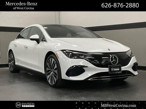 MANUFAKTUR Moonlight White Metallic 2024 Mercedes-Benz EQE 500 Base 4MATIC