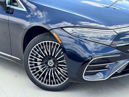 Blue 2026 Mercedes-Benz EQS 450 Base 4MATIC
