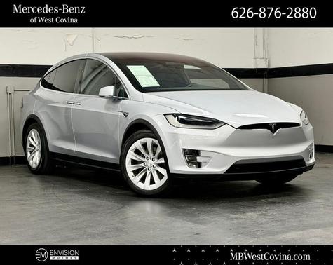 Silver Metallic 2017 Tesla Model X 100D