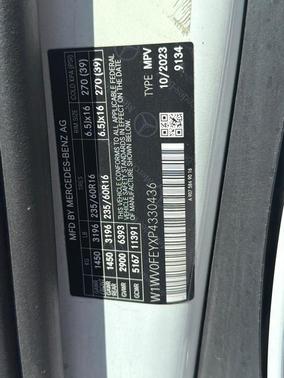 Mountain Crystal White Metallic 2023 Mercedes-Benz Metris Base