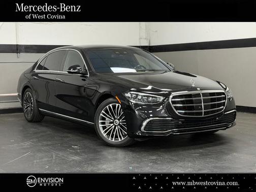 Obsidian Black 2026 Mercedes-Benz S-Class S 500 4MATIC